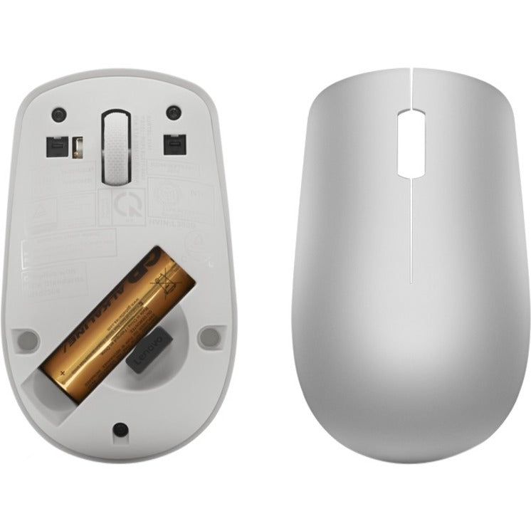 Lenovo 530 Wireless Mouse (Platinum Grey)