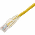 AddOn 35ft Yellow CAT 6 PVC Ethernet Cable Snagless Easy Clear Boot TAA RJ-45 M/M