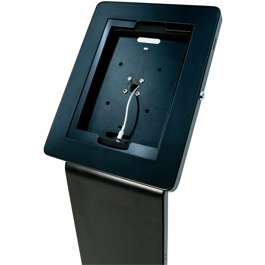 CTA Digital Premium Large Locking Floor Stand Kiosk (Black)