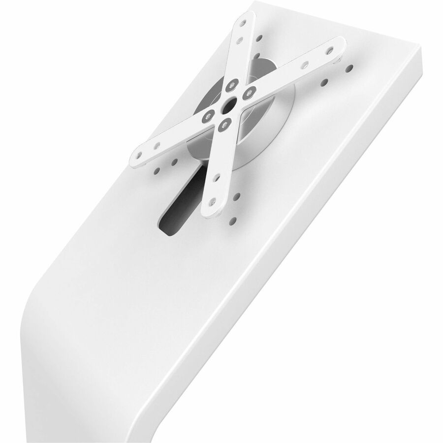 CTA Digital Premium Large Locking Floor Stand Kiosk (White)