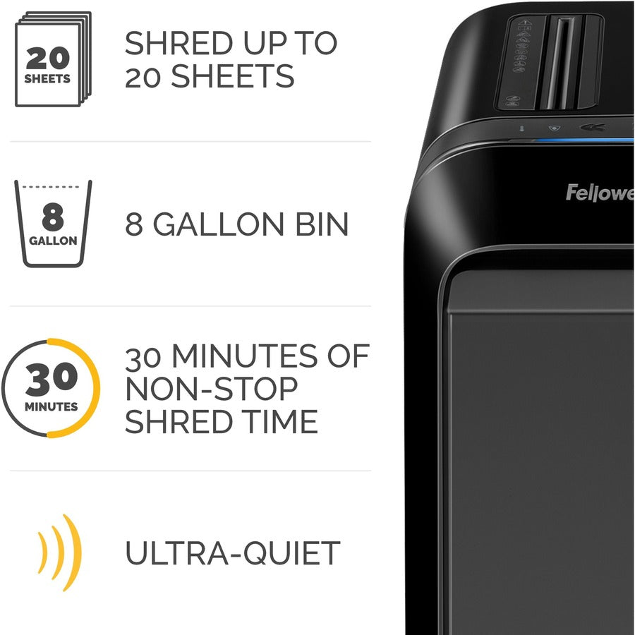 Fellowes Powershred LX190 Cross-cut Shredder