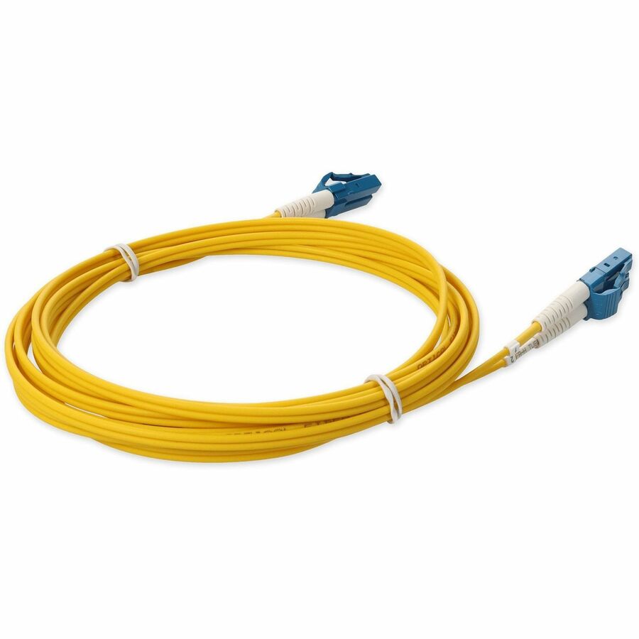 AddOn 1m LC (Male) to LC (Male) Yellow OS2 Duplex Fiber LSZH-Rated Patch Cable