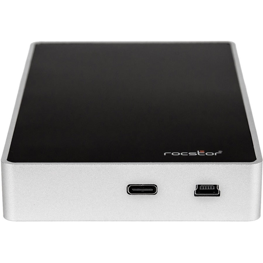 Rocstor Rocsecure EX32 2 TB Portable Rugged Solid State Drive - 2.5" External - SATA (SATA/600) - Silver - TAA Compliant