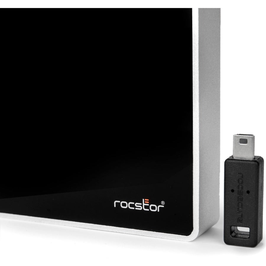 Rocstor Rocsecure EX32 2 TB Portable Rugged Solid State Drive - 2.5" External - SATA (SATA/600) - Silver - TAA Compliant