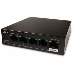 Legrand Luxul Unmanaged Gigabit PoE+ Switch with 4 Ports