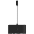 Belkin USB-C Multiport Adapter, USB-C to HDMI - USB A 3.0 - VGA - Ethernet, up 4k Resolution