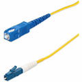 AddOn 5m SC to LC Yellow OS2 Simplex OFNP (Plenum-Rated) SMF Fiber Patch Cable