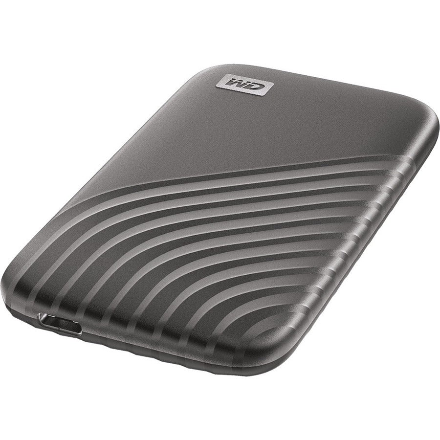Western WD My Passport WDBAGF0010BGY-WESN 1 TB Portable Solid State Drive - External - Space Gray