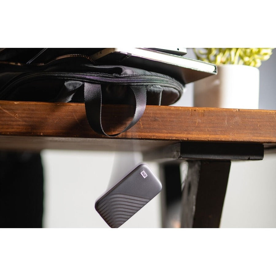 Western WD My Passport WDBAGF0010BGY-WESN 1 TB Portable Solid State Drive - External - Space Gray