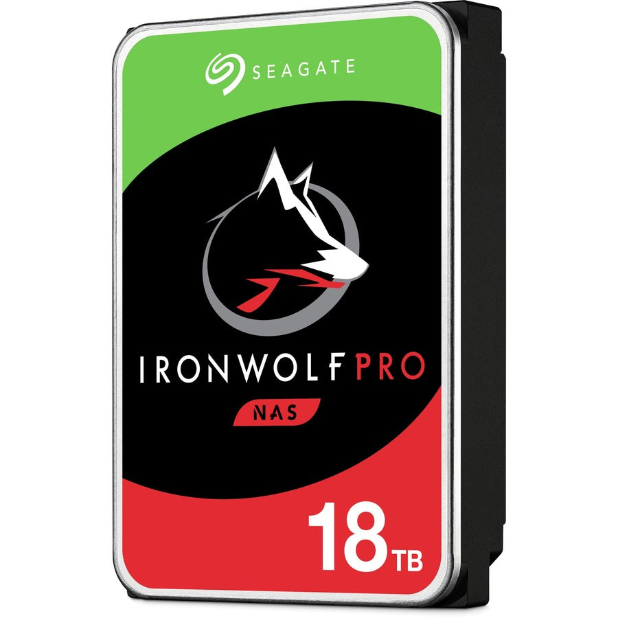 Seagate IronWolf Pro ST18000NE000 18 TB Hard Drive - 3.5" Internal - SATA (SATA/600) - Conventional Magnetic Recording (CMR) Method