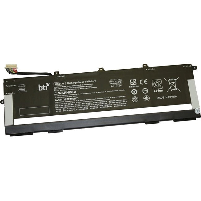 BTI OR04XL-BTI 7.7V 53.2WHR LI-ION BATTERY HSTNN-DB9C, L34209-2B1, HSTNN-IB8U, L34449-005, L34209-1B1, OR04053XL, L34209-1C1, OR04XL ELITEBOOK X360 830 G5, 830 G6, 18 m