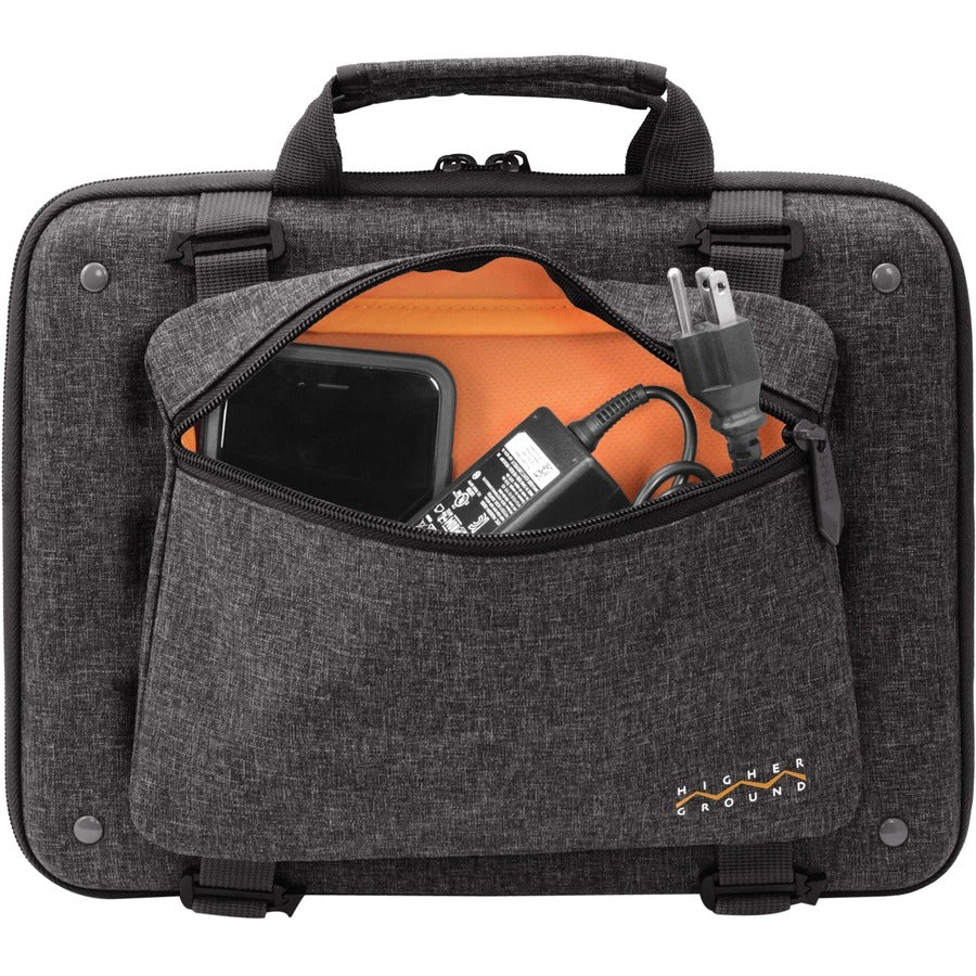 Higher Ground Shuttle 3.0 Carrying Case for 15" Notebook, Chromebook - Gray