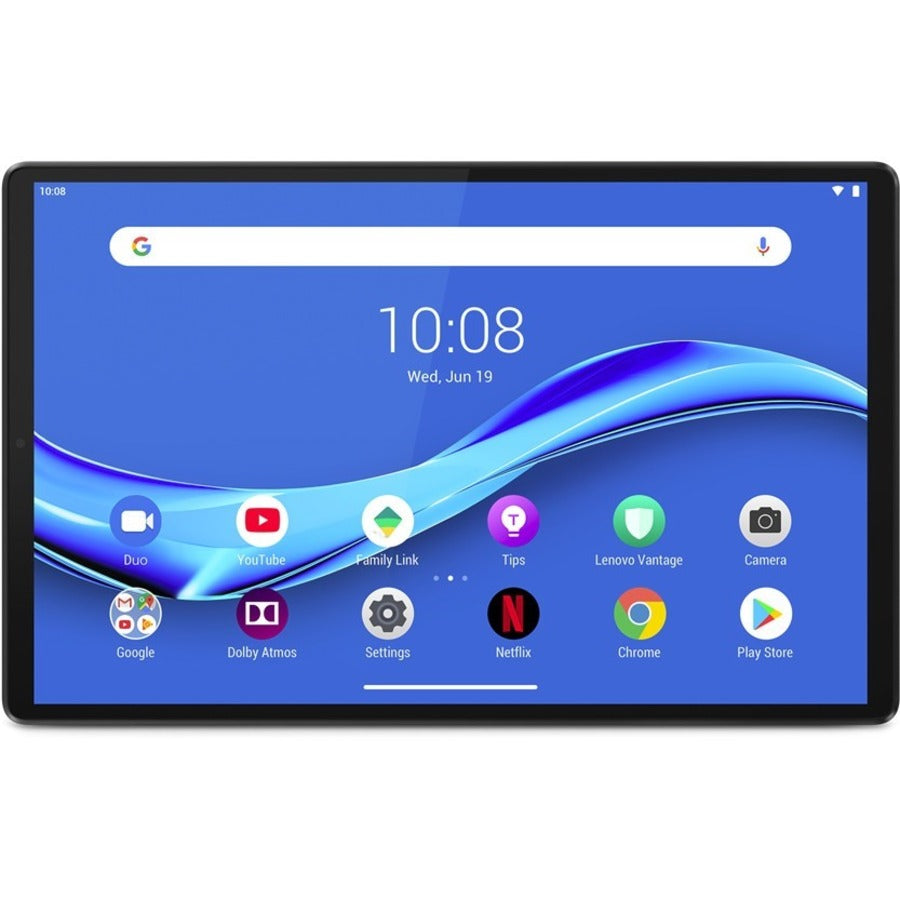 Lenovo Smart Tab M10 TB-X606FA Tablet - 10.3" WUXGA - 2 GB - 32 GB Storage - Android 9.0 Pie - Platinum Gray