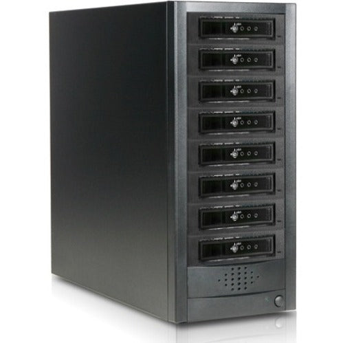 iStarUSA, RAIDage JAGE9BT8HD-T7DE Drive Enclosure 12Gb/s SAS, SATA/600 - Mini-SAS HD Host Interface Tower - Black