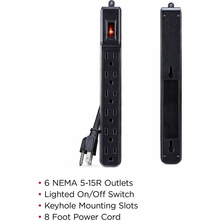 CyberPower GS608B Power Strips 6 Outlet Power Strip