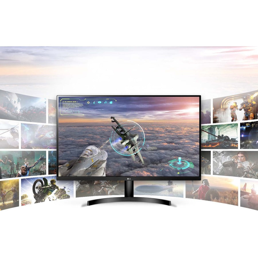 LG 32BN50U-B 32" Class 4K UHD LCD Monitor - 16:9 - Textured Black