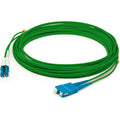 AddOn 20m SC (Male) to LC (Male) Green OM1 Duplex Fiber OFNR (Riser-Rated) Patch Cable