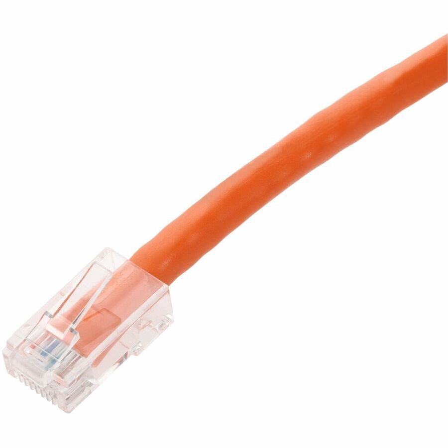 AddOn 12ft Orange CAT 6A PVC Ethernet Cable Non-Booted RJ-45 M/M