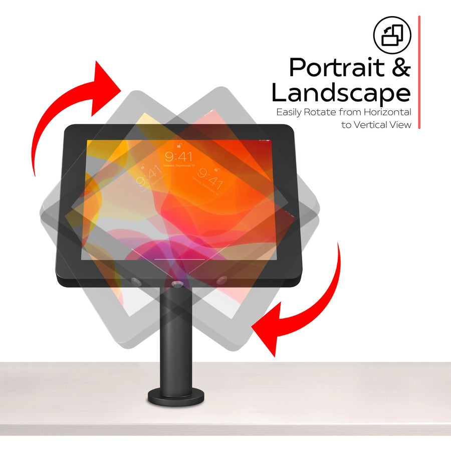 CTA Digital Premium Universal Security Enclosure with Curved Neck (Black)