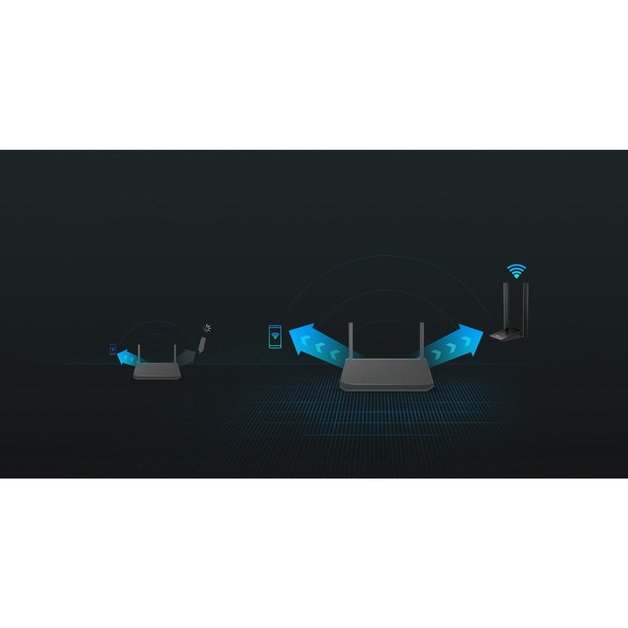 TP AC1300 Wireless USB Adapter, 5 GHz, AC1300 Dual Antennas High-Gain Wireless USB Adapter, Multi-Directional Antenna: Enable flexible deployment for the best reception with adjustable antennas and flexible desktop design.
