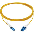 Eaton Tripp Lite Series 400G Duplex Singlemode 9/125 OS2 Fiber Optic Cable (CS-UPC/LC-UPC), Round LSZH Jacket, Yellow, 3 m