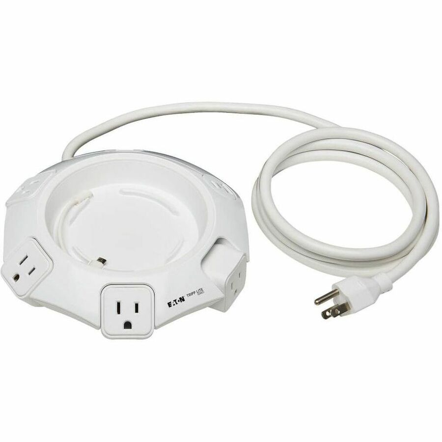Eaton Tripp Lite Series Conference Power Surge Protector - 4 NEMA 5-15R Outlets, USB-C & 3 USB-A Ports, Micro-USB, 8 ft. Cord