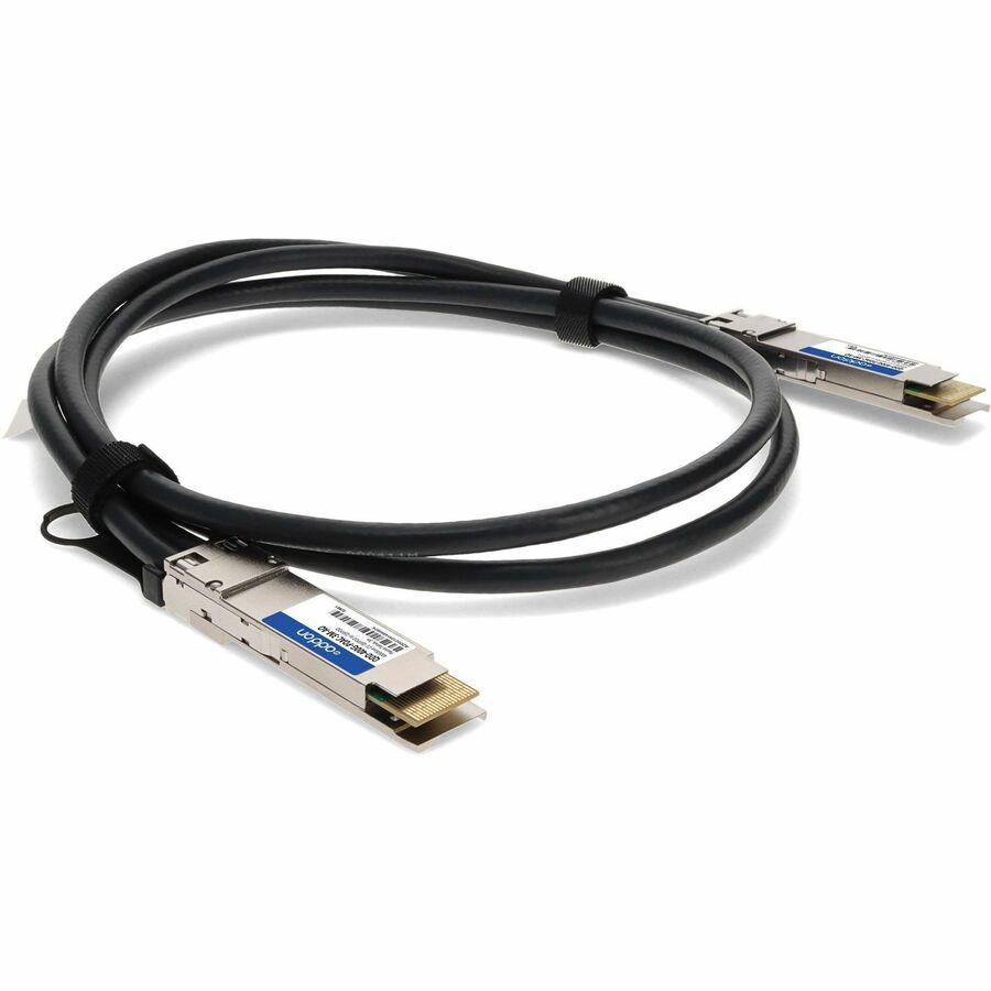 AddOn Juniper Networks QDD-400G-PDAC-3M Compatible 400GBase-CU QSFP-DD to QSFP-DD Direct Attach Cable (Passive Twinax, 3m)