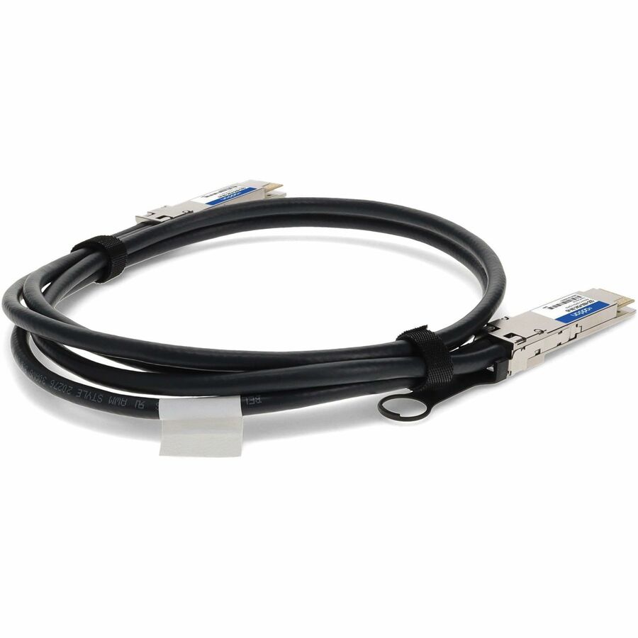 AddOn Juniper Networks QDD-400G-PDAC-3M Compatible 400GBase-CU QSFP-DD to QSFP-DD Direct Attach Cable (Passive Twinax, 3m)