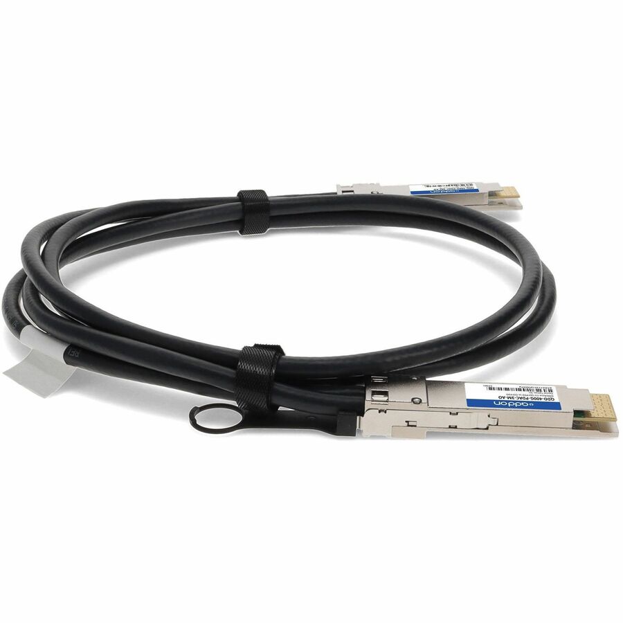AddOn Juniper Networks QDD-400G-PDAC-3M Compatible 400GBase-CU QSFP-DD to QSFP-DD Direct Attach Cable (Passive Twinax, 3m)