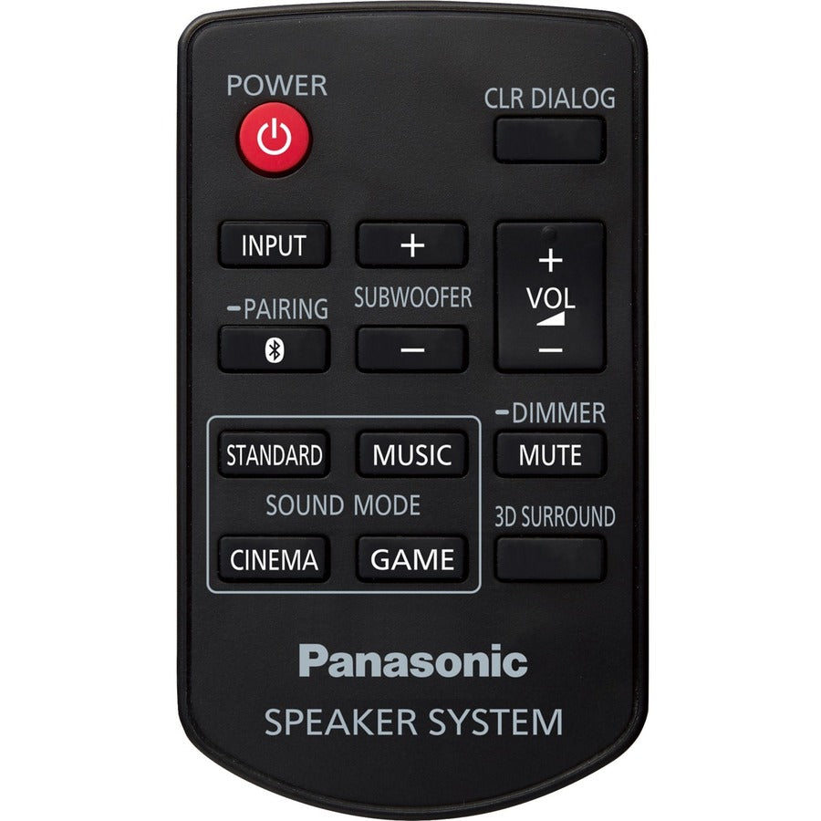 Panasonic Gaming Speaker, PC TV Blu-Ray Player/Recorder Gaming Console, 3.97 lb, SC-HTB01