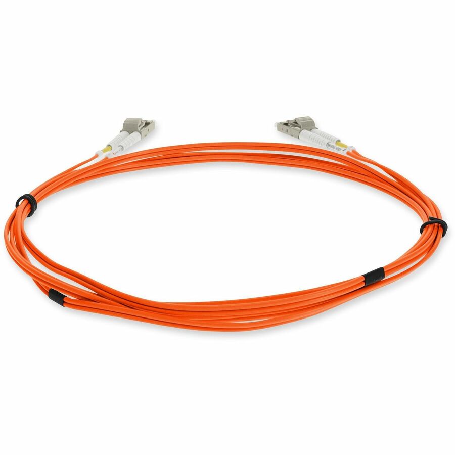 AddOn 3m LC (Male) to LC (Male) Orange OM3 Duplex Fiber OFNR (Riser-Rated) Patch Cable