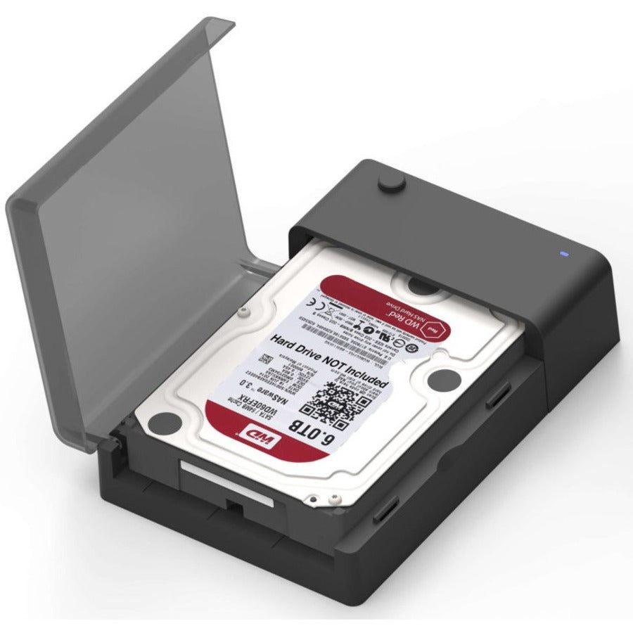 Sabrent EC-DFFN Drive Dock SATA - USB 3.0 Host Interface External - Black