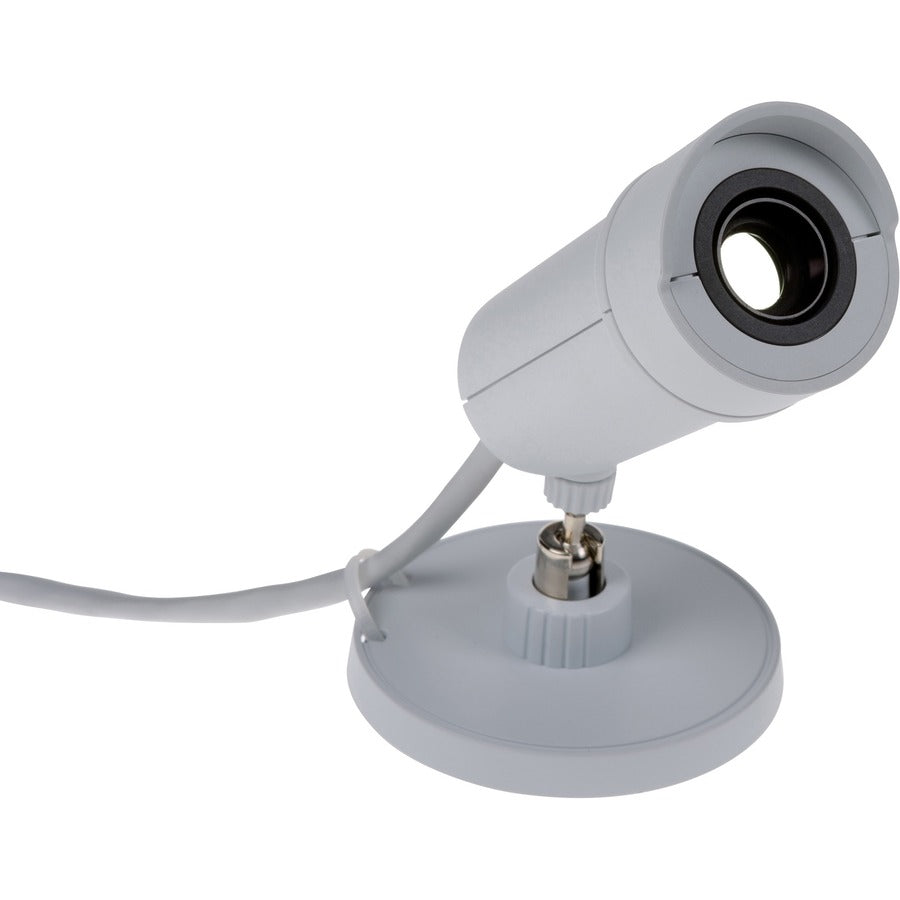AXIS P1280-E 300 Kilopixel Indoor/Outdoor Network Camera - Color - White - TAA Compliant