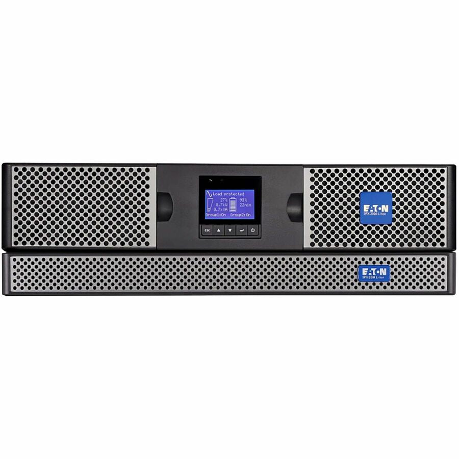 Eaton 9PX 2000VA 1800W 120V Online Double-Conversion UPS - 5-20P, 6x 5-20R, 1 L5-20R, Lithium-ion Battery, Cybersecure Network Card, 2U Rack/Tower