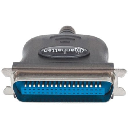 IC Manhattan USB to Parallel Printer Converter, Male, 12 m, Black