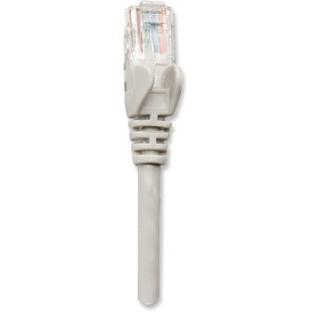 IC Intellinet Network Patch Cable, Cat5e, 1.5m, Grey, CCA, U/UTP, PVC, RJ45, Gold Plated Contacts, Snagless, Booted, Lifetime Warranty, Polybag