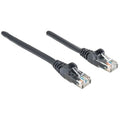 IC Intellinet Network Patch Cable, Cat6, 3m, Black, CCA, U/UTP, PVC, RJ45, Gold Plated Contacts, Snagless, Booted, Lifetime Warranty, Polybag