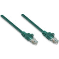 IC Intellinet Network Patch Cable, Cat6, 3m, Green, CCA, U/UTP, PVC, RJ45, Gold Plated Contacts, Snagless, Booted, Lifetime Warranty, Polybag
