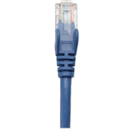 IC Intellinet Network Patch Cable, Cat6, 3m, Blue, CCA, U/UTP, PVC, RJ45, Gold Plated Contacts, Snagless, Booted, Lifetime Warranty, Polybag