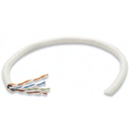 IC Intellinet Network Bulk Cat6 Cable, 23 AWG, Solid Wire, 305m, Grey, Copper, U/UTP, Box