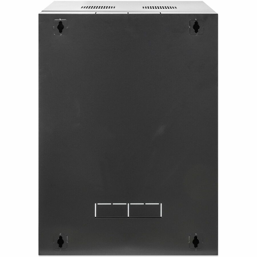 IC Intellinet Network Cabinet, Wall Mount (Double Section), 15U, 600mm Depth, Black, Flatpack, Max 30kg, 19" , Three Year Warranty