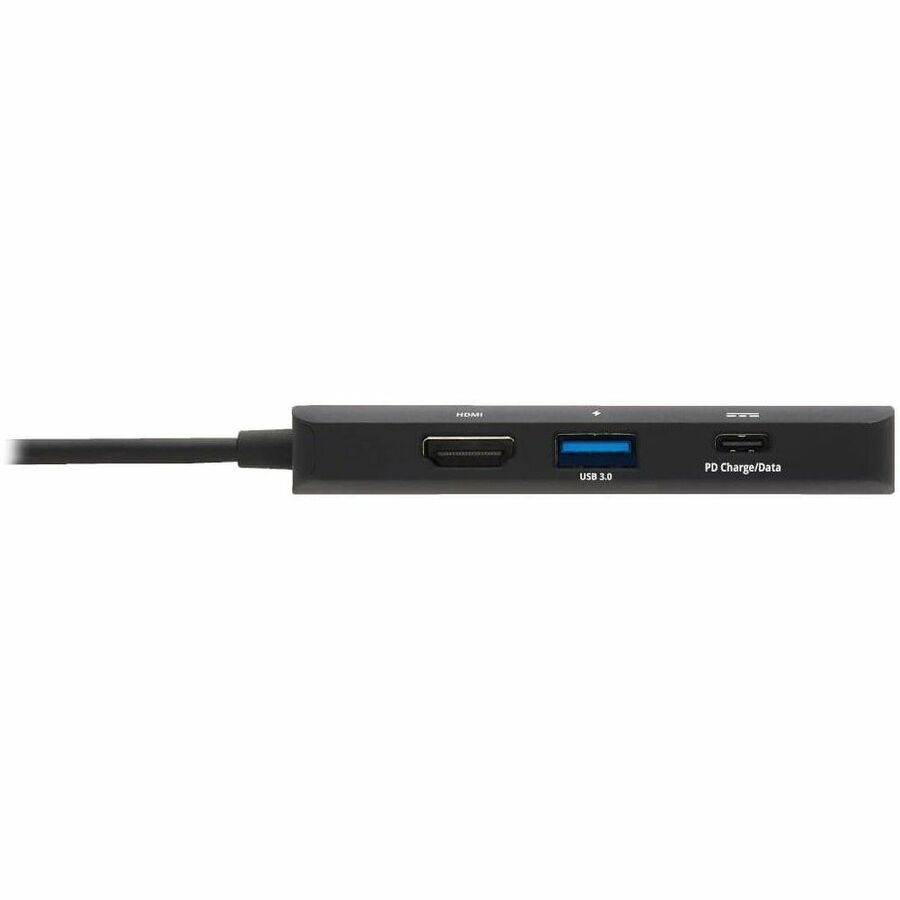 Eaton Tripp Lite Series USB-C Multiport Adapter - 4K 60 Hz HDMI, USB 3.x (5Gbps) Hub Ports, GbE, 100W PD Charging, HDR, HDCP 2.2