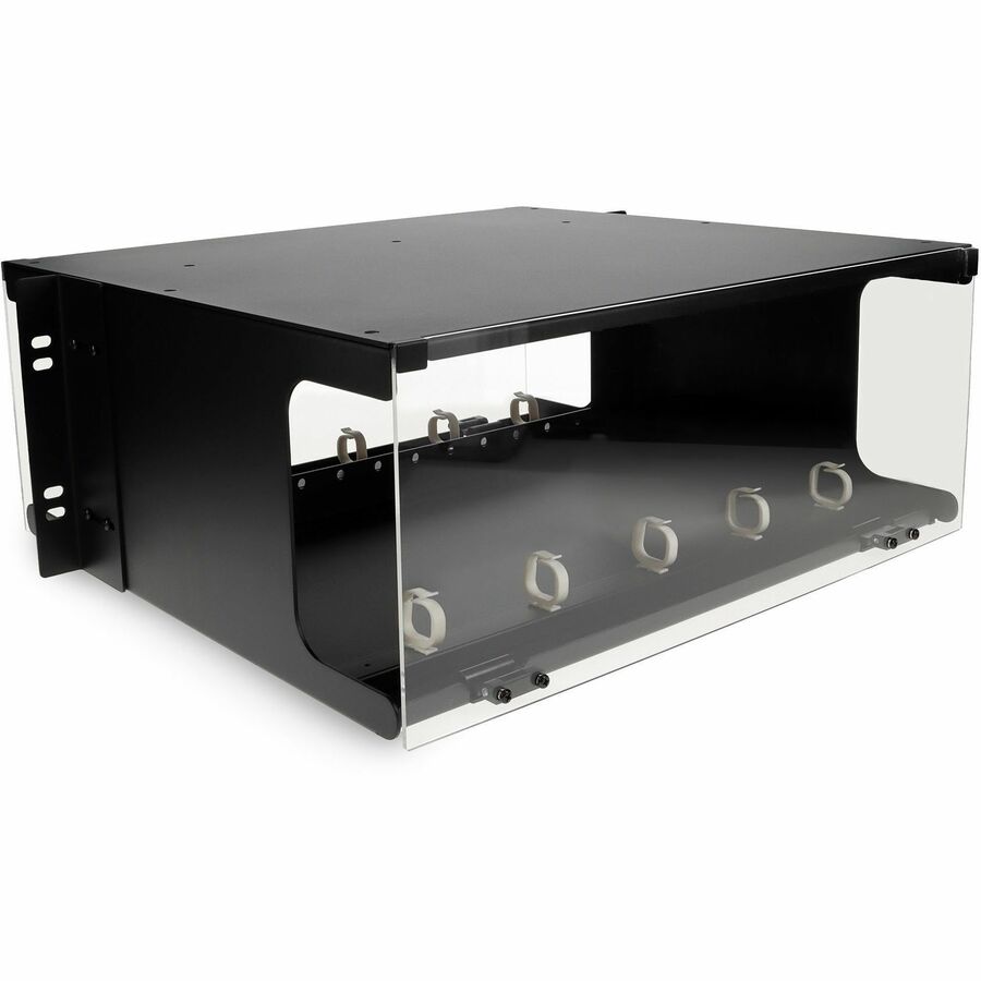 AddOn 19-inch Patch Panel 4U Chassis with 12 Open LGX Cassette Bays