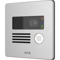 AXIS I8016-LVE Network Video Intercom is a compact and highly robust network intercom designed for two-way communication, video identification, and remote entry control.
