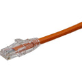 Axiom 75FT CAT6 UTP 550mhz Patch Cable Clear Snagless Boot (Orange) - TAA Compliant