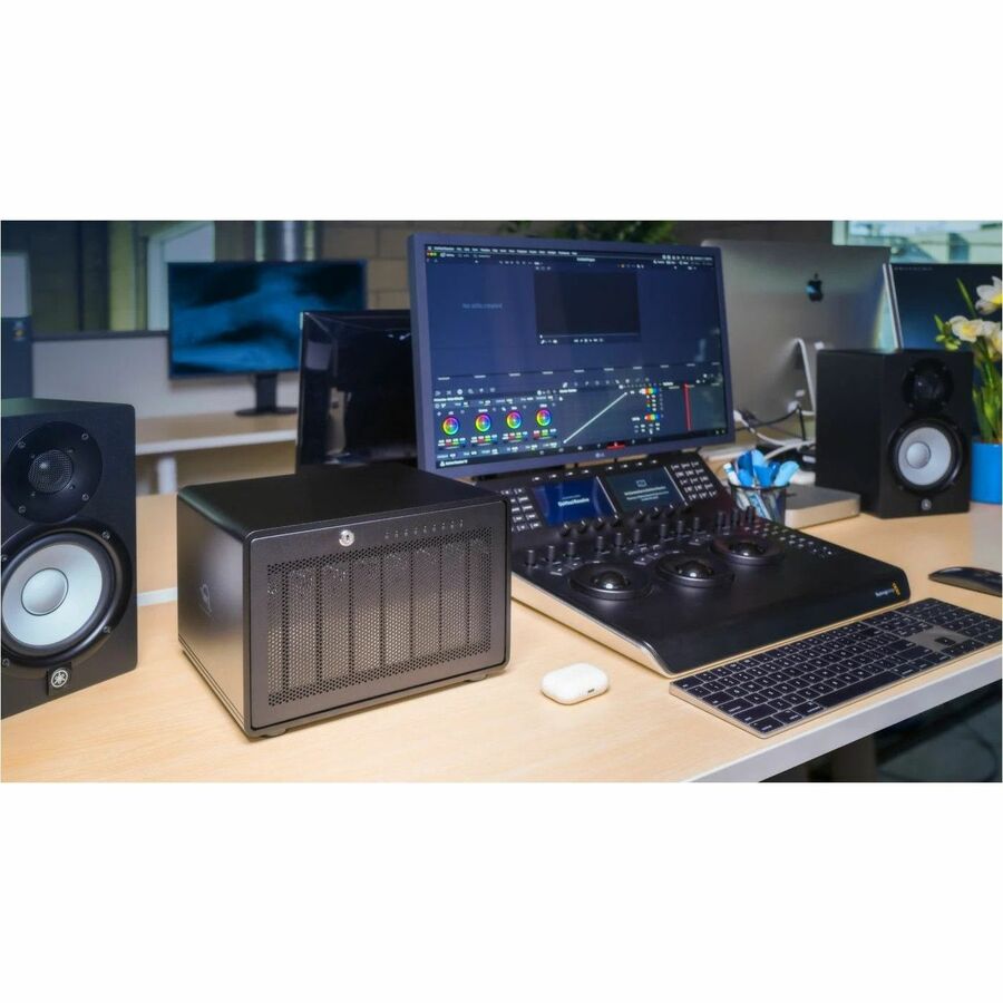 Other OWC 128TB ThunderBay 8 Thunderbolt (40Gb/s) Enterprise Drive RAID Storage Solution With SoftRAID