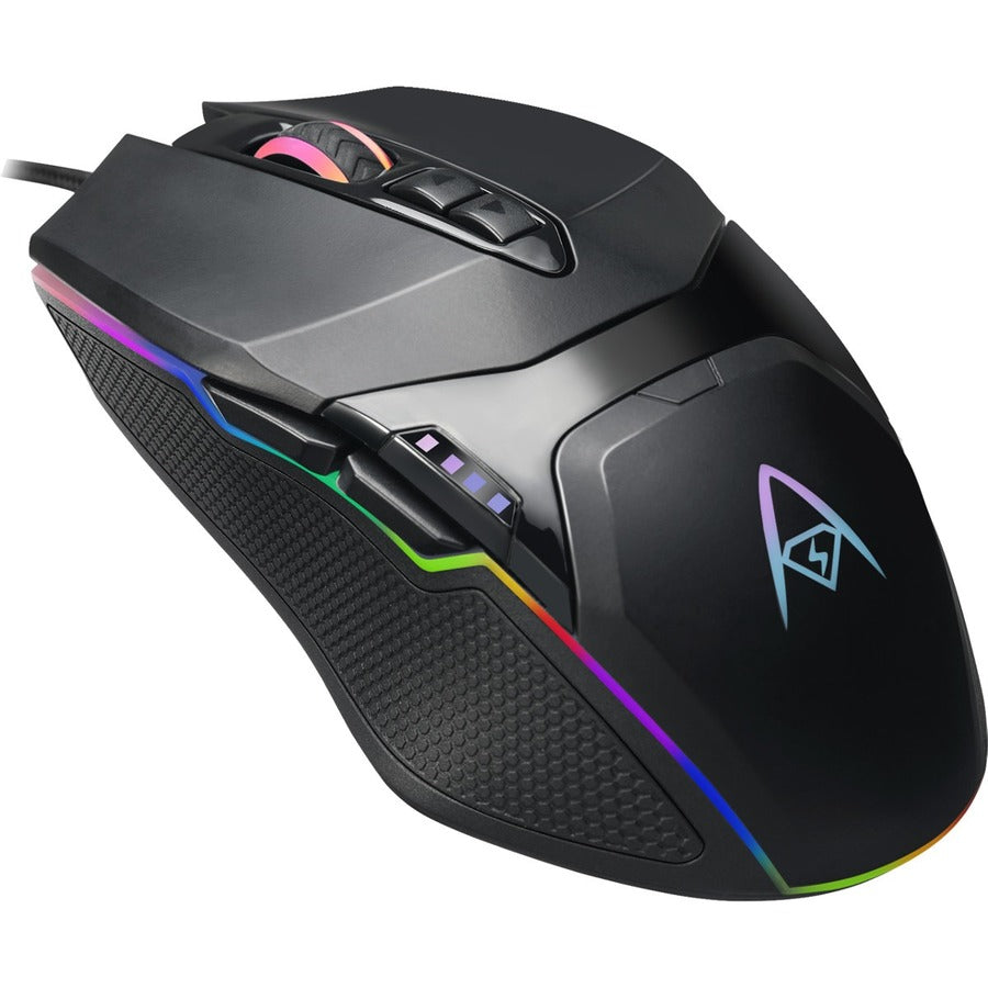 Adesso iMouse X5 - 6400 DPI, RGB illuminated Gaming Mouse, USB