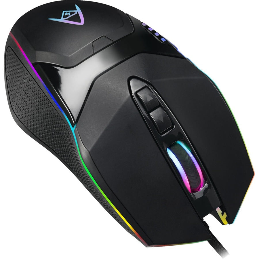 Adesso iMouse X5 - 6400 DPI, RGB illuminated Gaming Mouse, USB