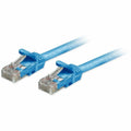 Comprehensive Cat6a Unshielded (UTP) Snagless Ethernet Patch Cable Blue 5ft