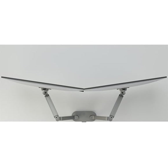 Legrand Chief Koncis Desk Mount Dual Monitor Arm - For 10-32 inch Displays - VESA Monitor Mount - Silver